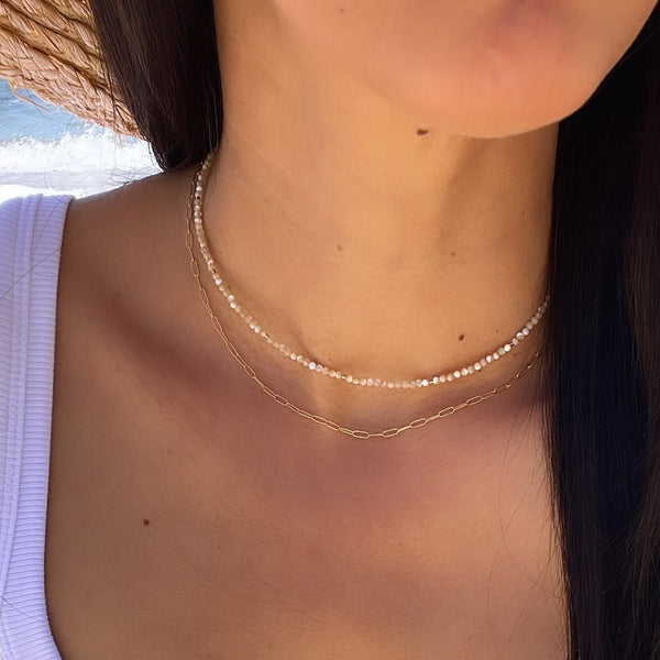 Mother Pearl choker