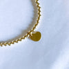 Heart of gold bracelet