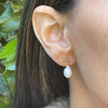 Pearl studs earrings
