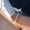 Chunky pearl anklet